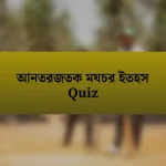 আনতরজতক মযচর ইতহস Quiz